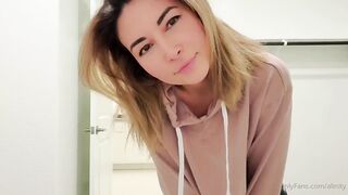 Alinity Striping Big Boobs Tease Video Leaked
