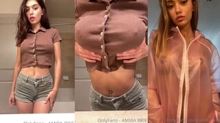 Amira Brie Nude Outfit Try-On OnlyFans Video Leaked