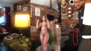 Angie Varona Bikini Photoshoot BTS OnlyFans Video
