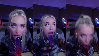 Ariesiatv Spidergirl ASMR JOI Dildo Blowjob Video Leaked