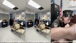 Ashley Aoki Role Play Police Blowjob OnlyFans Video Leaked