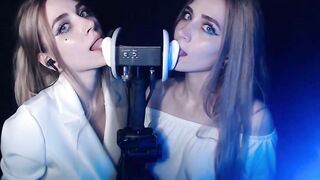 ASMR Kotya Twin Ear Licking Patreon Video