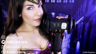 KittyKlaw ASMR Wonder Woman Licking Video Leaked