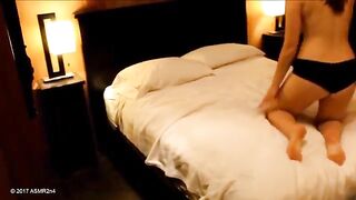 ASMR2n4 Sexy Nude Jumping On Bed Video