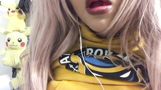 ASMR Pika Patreon Banana Lollipop Video