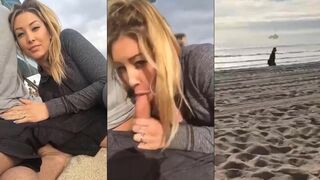 Austin Reign Beach Public Blowjob Premium Snapchat Video