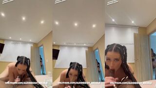 Auhneesh Nicole Nude Voyeur Blowjob OnlyFans Video Leaked