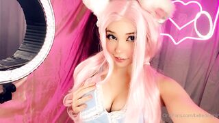 Belle Delphine Nude Pink Hair Bunny Onlyfans Set Leaked