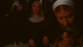 BigTittyGothEgg Nun Roleplay Sucking You OnlyFans Video