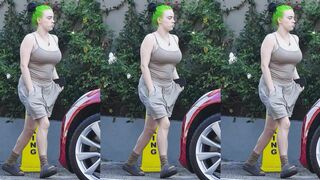 Billie Eilish Slow Motion Boobs Running Video Leaked